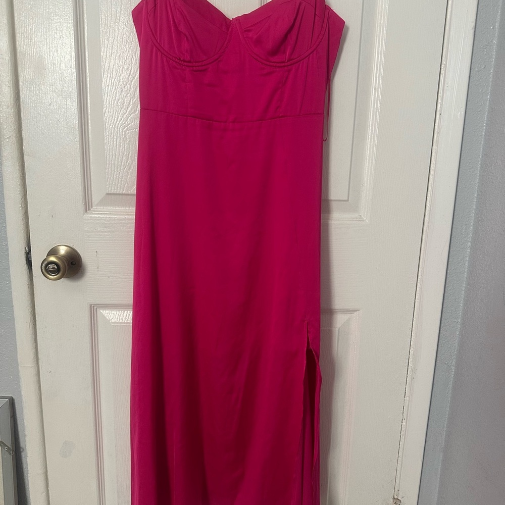 Astr Fuchsia Women's Dress